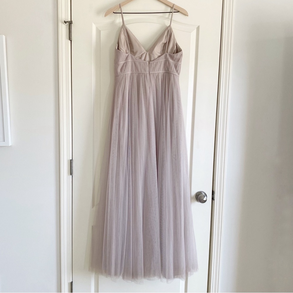 JENNY YOO Ali Tulle Bridesmaid Dress Vintage Lilac size 10 - Picture 4 of 12